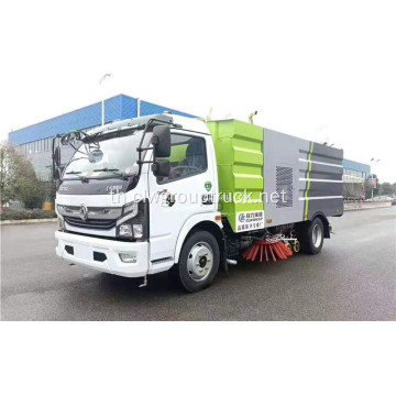 Dongfeng 9L กวาดรถบรรทุกทำความสะอาดกำลังการผลิต